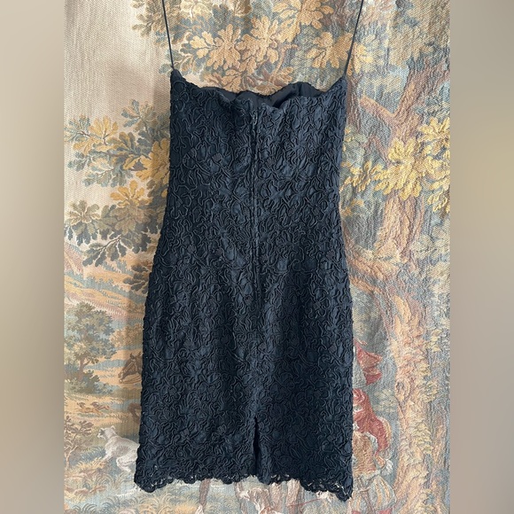 Lillie Rubin 1990s Black Mini Dress - Picture 4 of 11